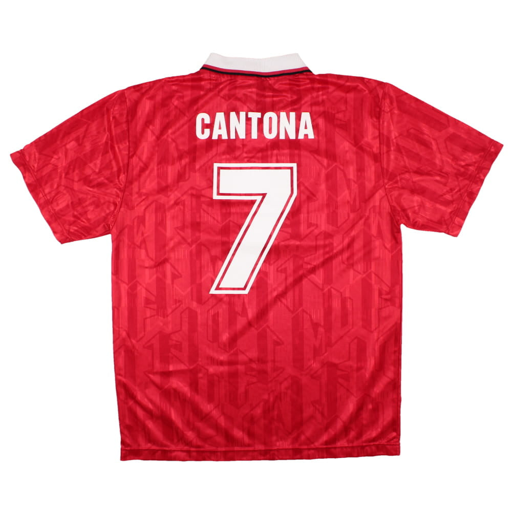 Manchester United 1992-94 Retro Home Shirt (L) Cantona #7 (Good