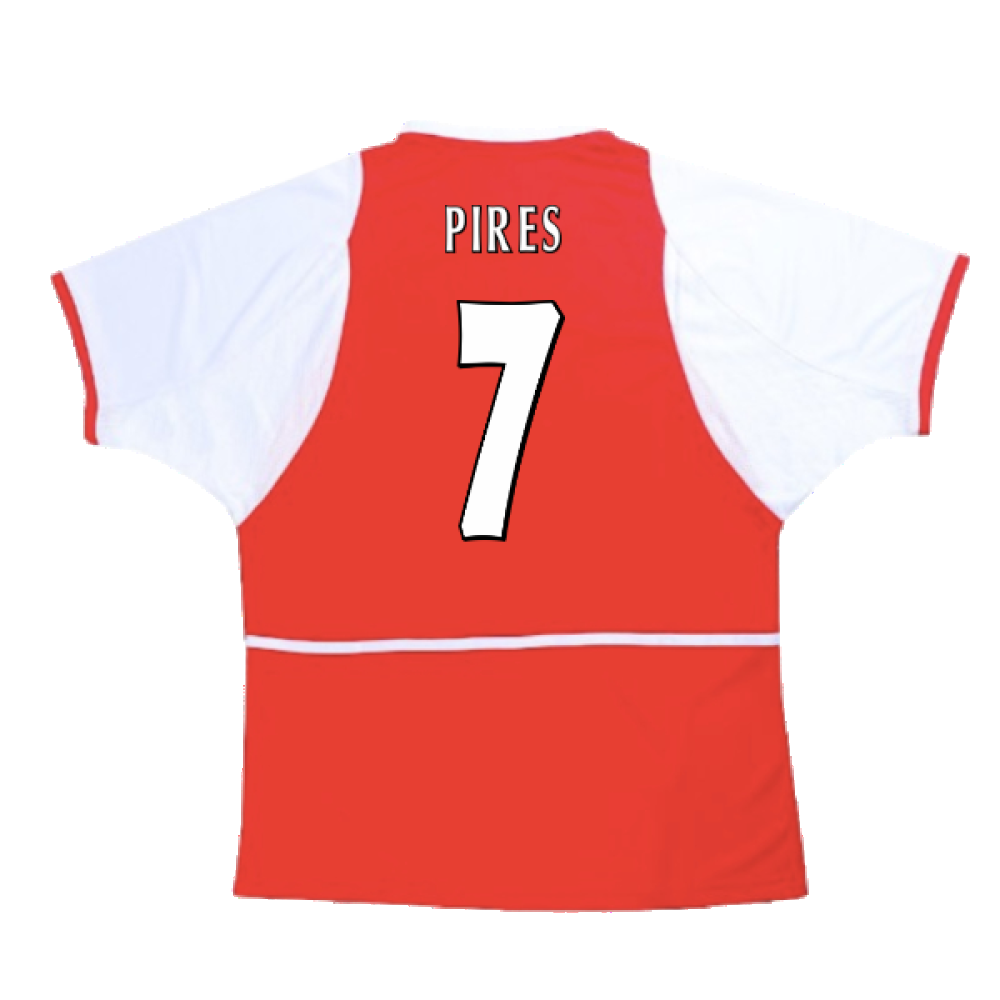 Arsenal 2002-04 Home Shirt (XL) (Very Good) (Pires 7)_1