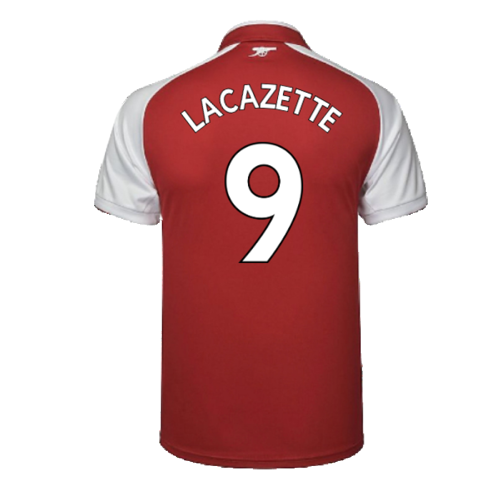 Arsenal 2017-18 Home Shirt (M) (Excellent) (Lacazette 9)_1