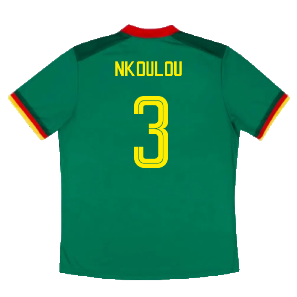 Cameroon 2022-23 Home Shirt (MB) (NKOULOU 3) (Excellent)_1