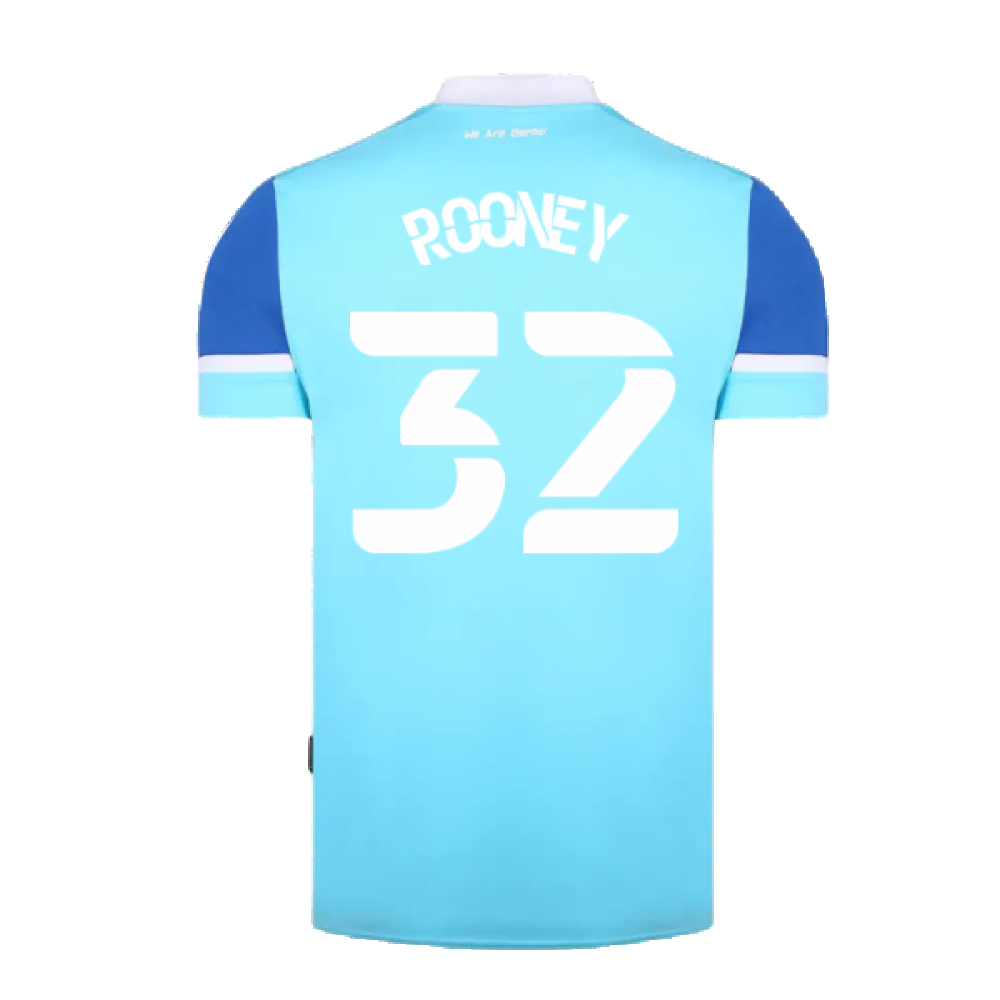 Derby County 2021-22 Away Shirt (L) (Excellent) (Rooney 32)_1