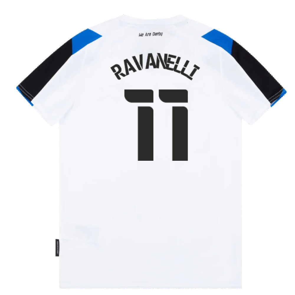 Derby County 2021-22 Home Shirt (M) (Very Good) (Ravanelli 11)_1