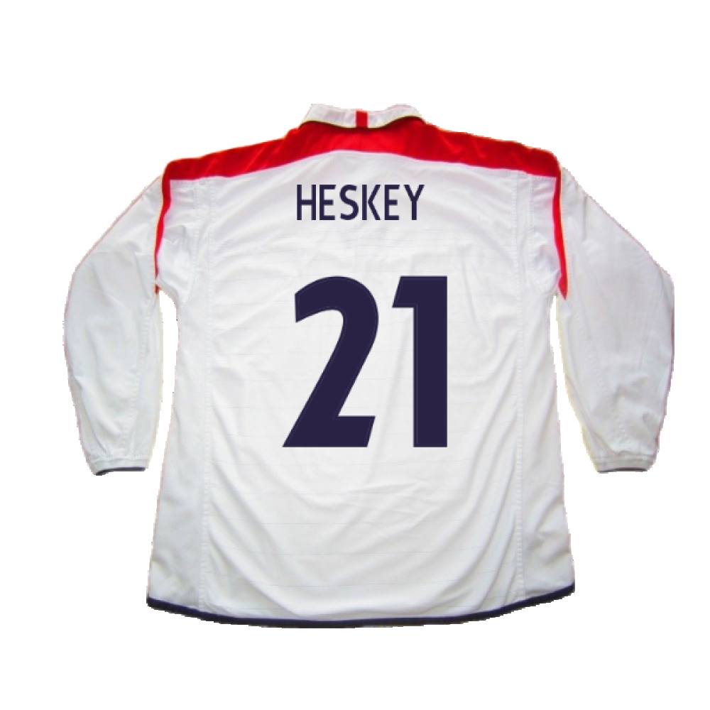 England 2003-05 Home L/S (M) (Excellent) (Heskey 21)_1