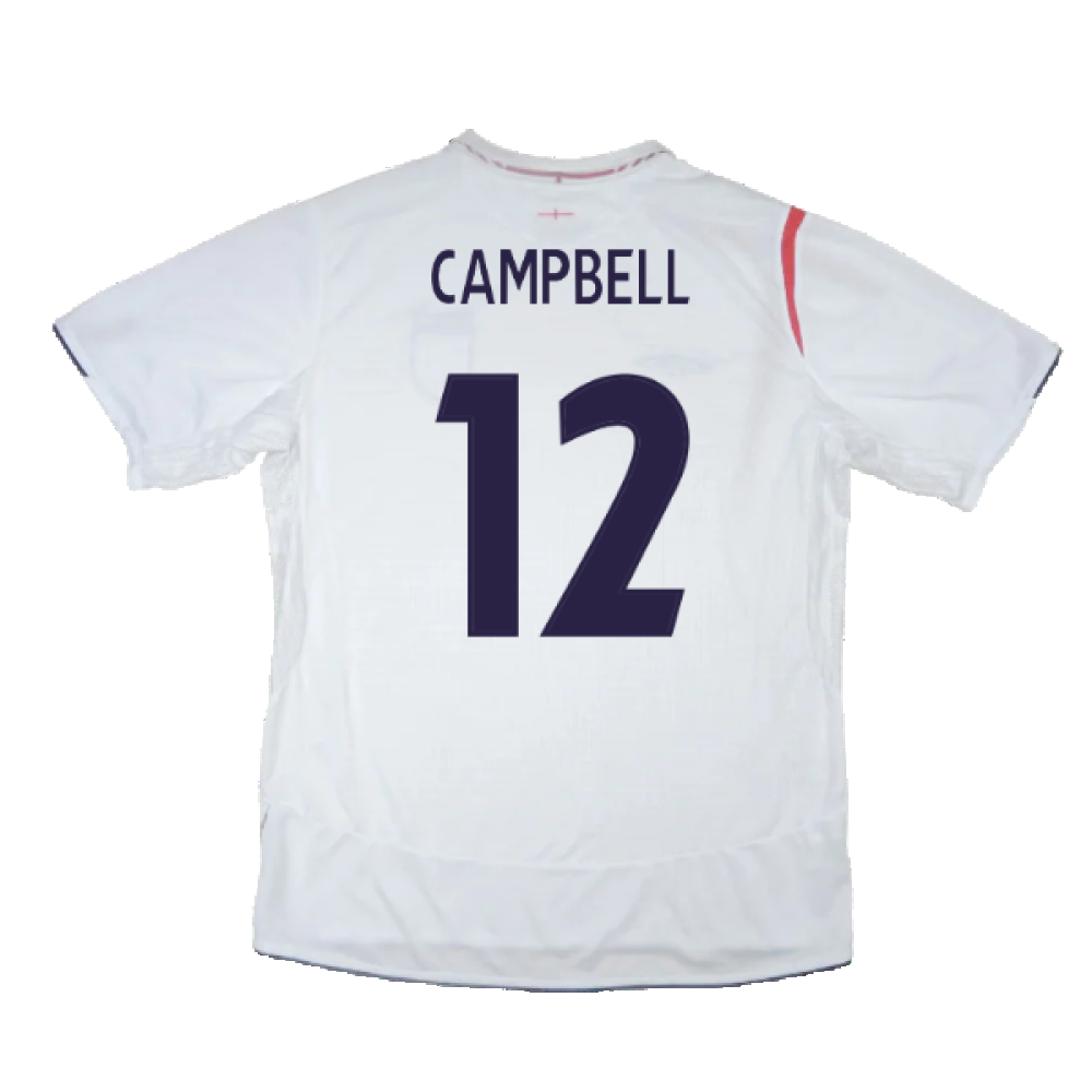 England 2005-2007 Home Shirt (XXL) (Mint) (CAMPBELL 12)_1