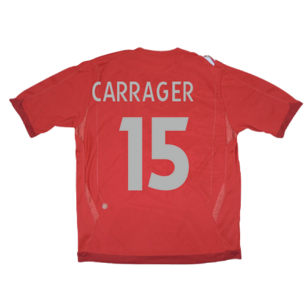 England 2006-08 Away Shirt (M) (Fair) (CARRAGHER 15)_1
