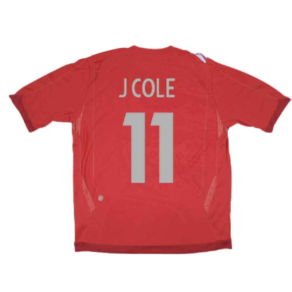 England 2006-08 Away Shirt (M) (Fair) (J COLE 11)_1