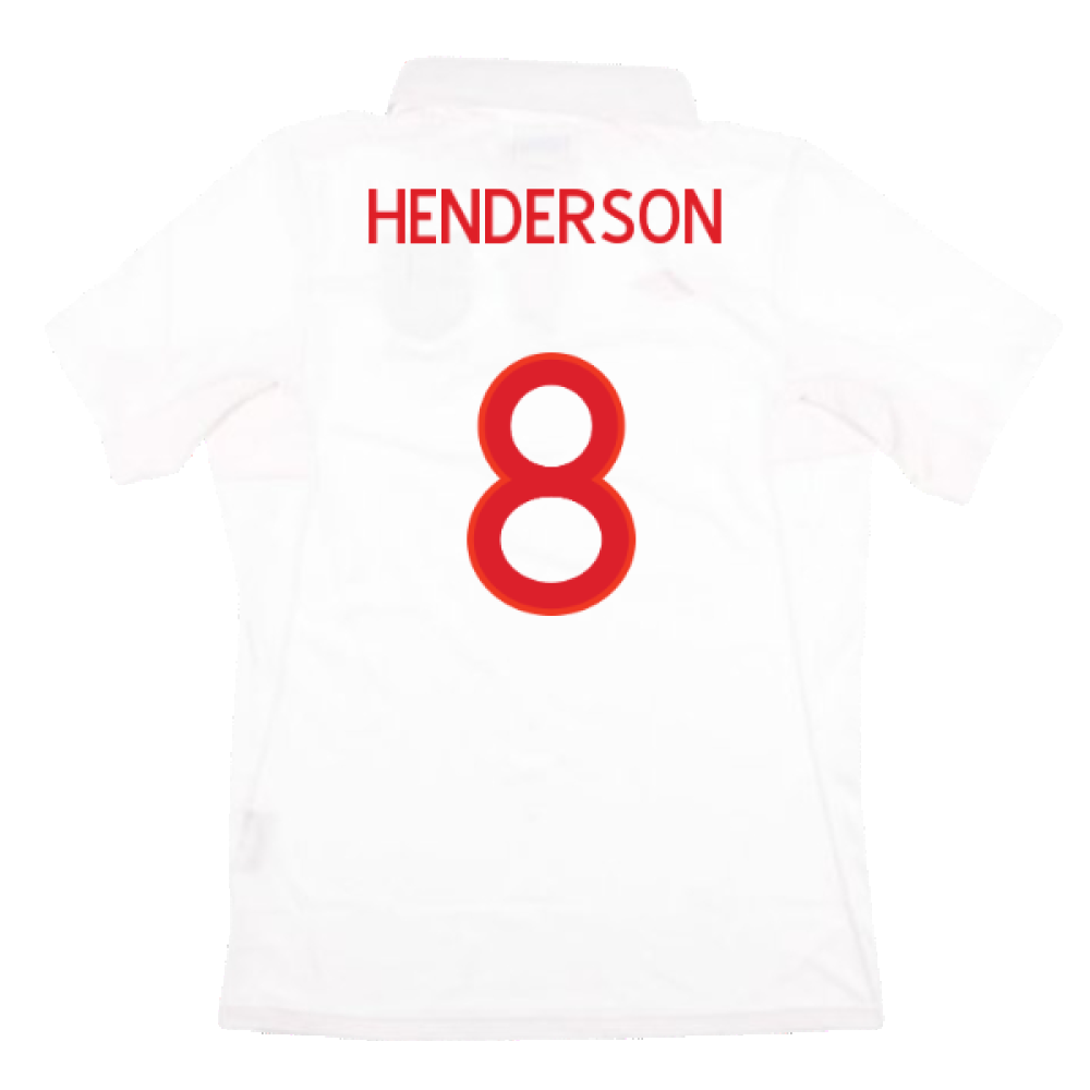 England 2009-10 Home (L) (Excellent) (HENDERSON 8)_1