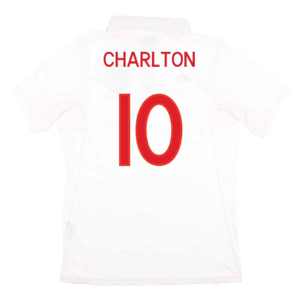 England 2010-12 Home Shirt (XL) (Good) (Charlton 10)_1