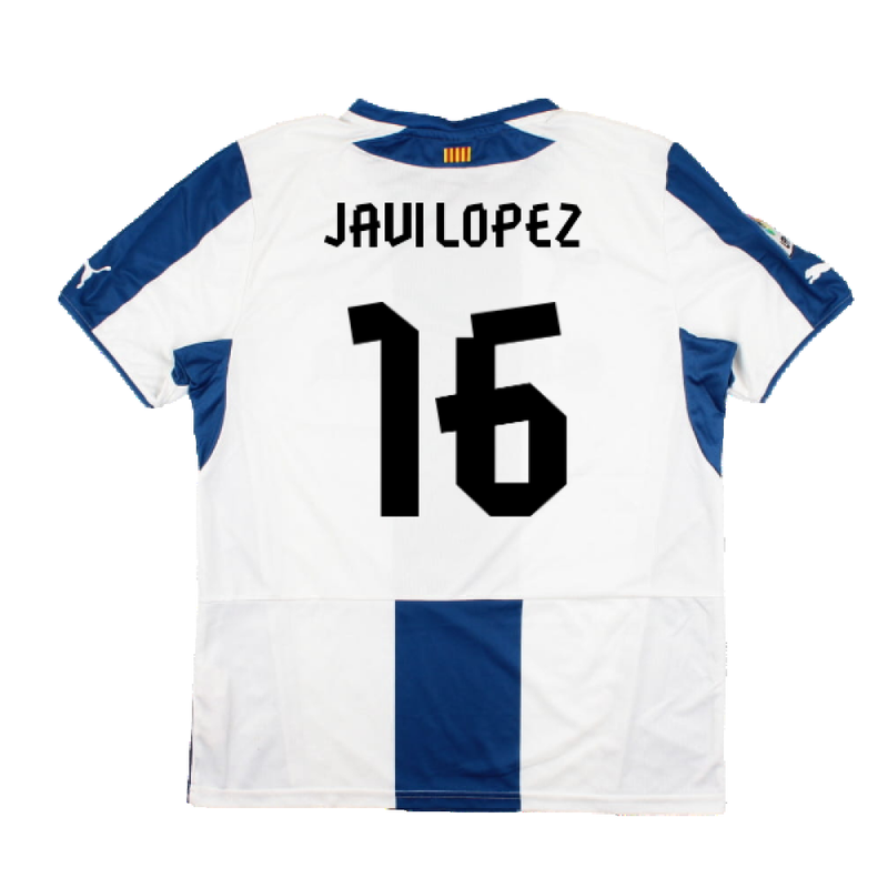 Espanyol 2013-14 Home Shirt (L) (Excellent) (Javi Lopez 16
