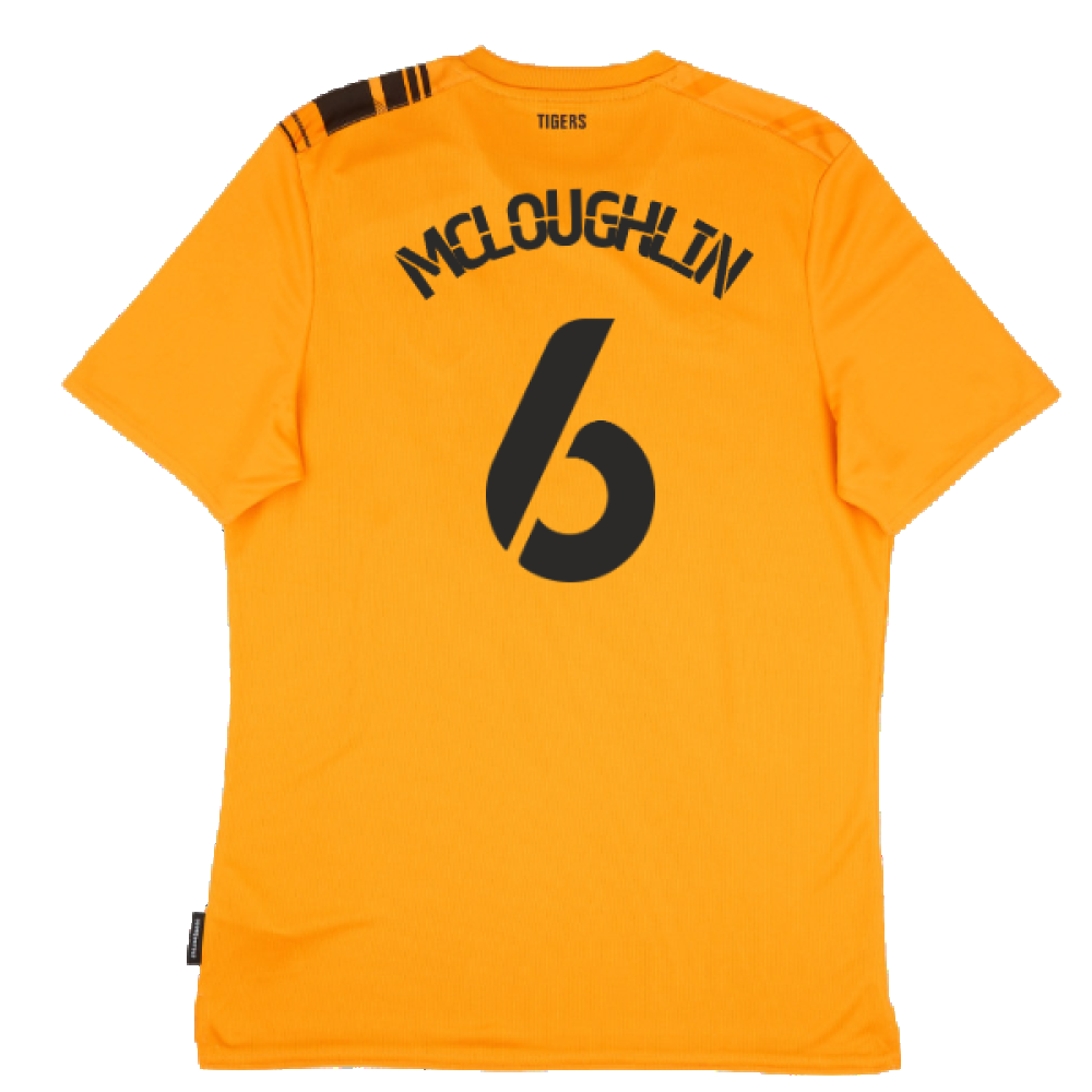 Hull City 2021-22 Home Shirt (Sponsorless) (L) (Excellent) (McLoughlin 6)_1