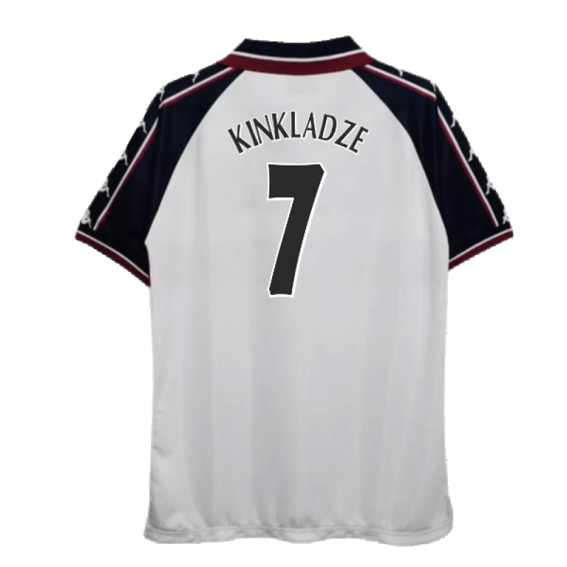 Manchester City 1997-98 Away Shirt (XL) (Good) (Kinkladze 7