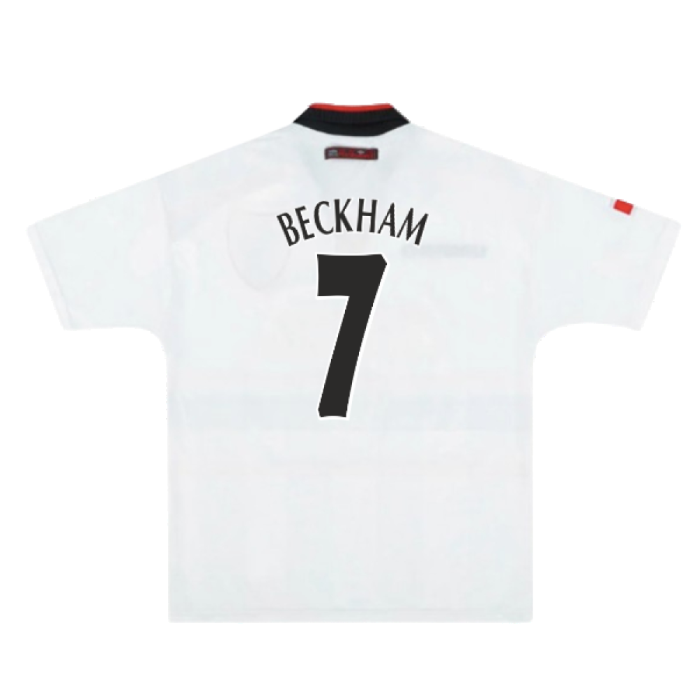 Manchester United 1997-98 Away Shirt (L) (Good) (Beckham 7)_1