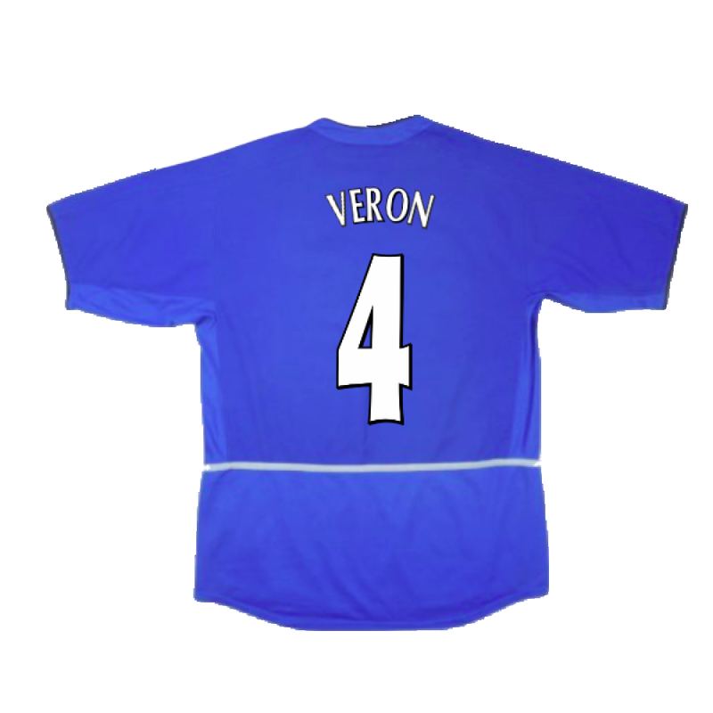 ウェア Manchester United 2002 2003 3rd Veron Manchester United 2002-2003 Third Shirt #4 Juan Sebastian