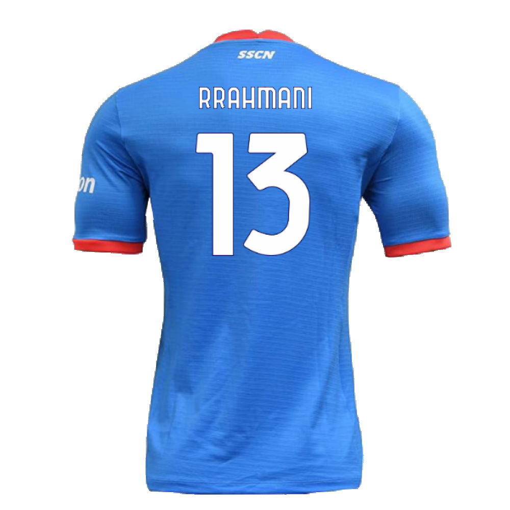 Napoli 2022-23 Special Edition Christmas Shirt (S) (Excellent) (Rrahmani 13)_1