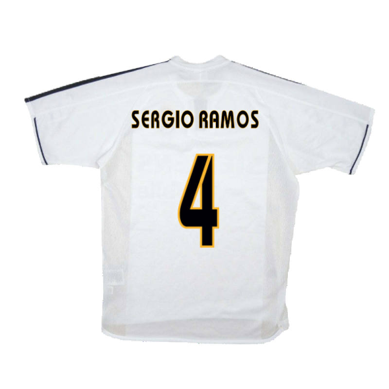 Real Madrid 2003-04 Home Shirt (M) (Good) (Sergio Ramos