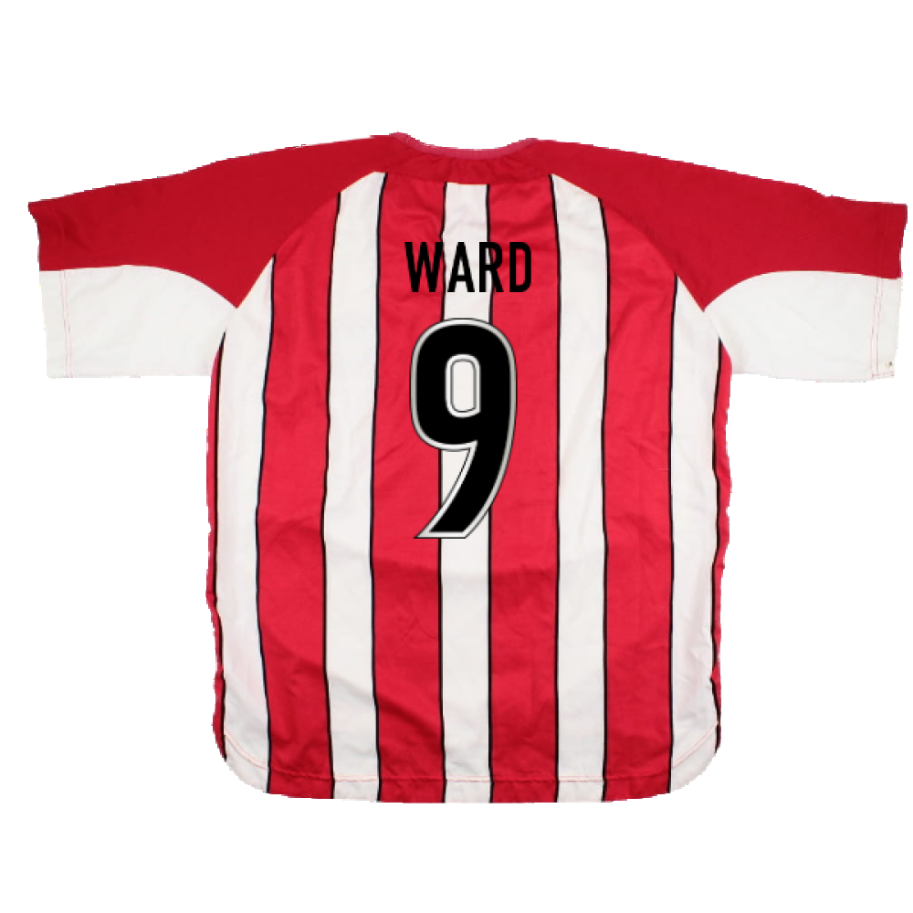 Sheffield United 2004-05 Home Shirt (2XL) (Good) (Ward 9)_1