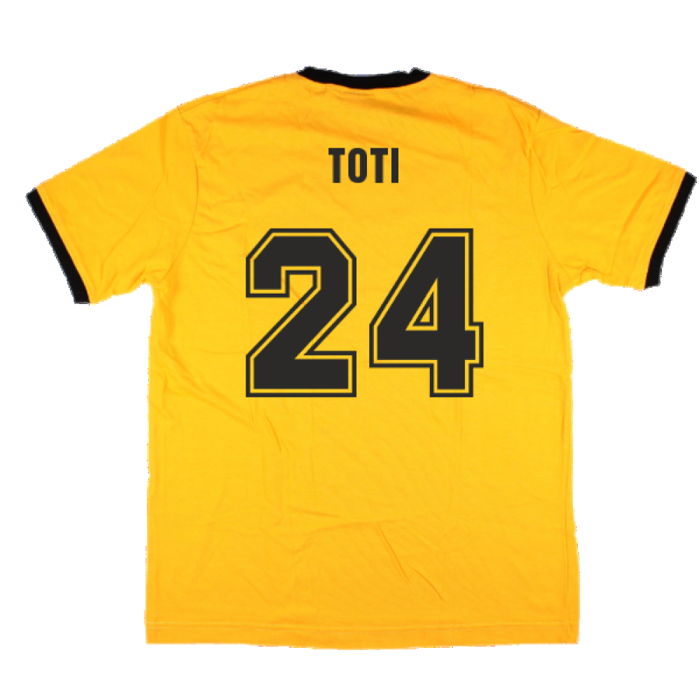 Wolves Toffs Retro Home Shirt (L) (Toti 24) (BNWT)_1