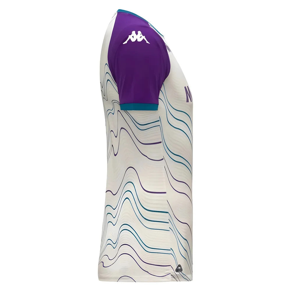 2025-2026 Fiorentina Pre Match Shirt (White-Violet)_3