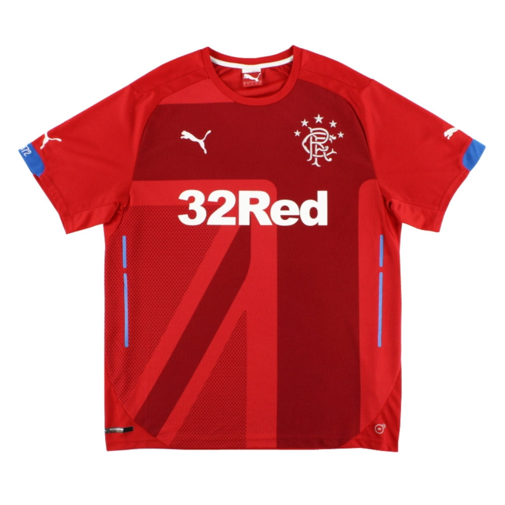 Rangers 2014-15 Third Shirt ((Excellent) XXL) (Wallace 5)_3