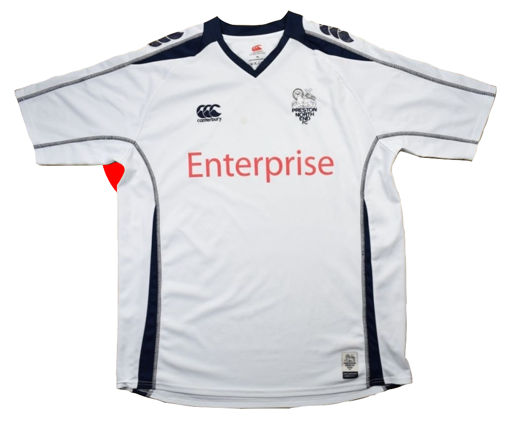 Preston North End 2009-10 Home Shirt (Very Good) (Carter 11)_2