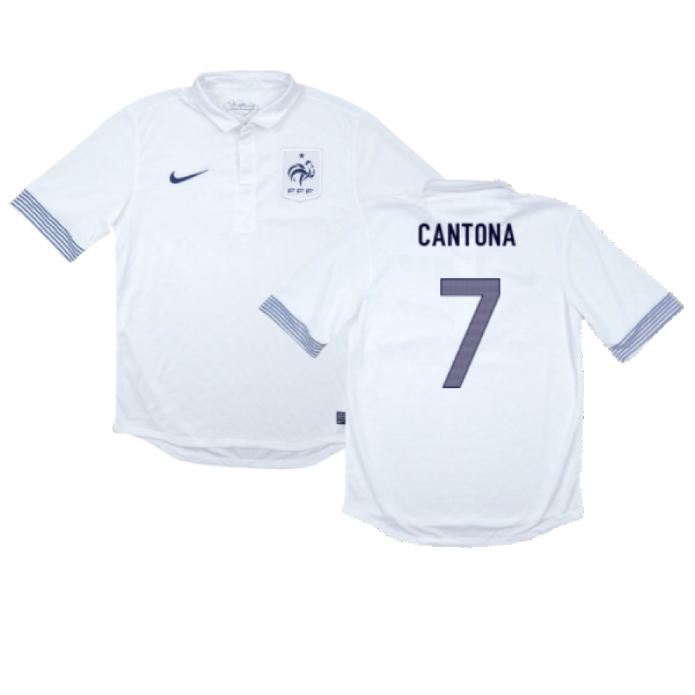 France 2012-13 Away Shirt (L) (Excellent) (CANTONA 7)_0
