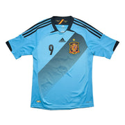 2012/14 España Torres #9 Camiseta de visitante (S) Adidas