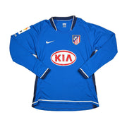 2007/08 Atlético de Madrid Luis García #9 Camiseta de Manga Larga de Visitante (Talla L) Nike