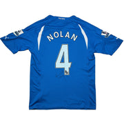 Camiseta de visitante del Newcastle Nolan #4 (XL) Puma 2010/11 *Preparada para partido + firmada*