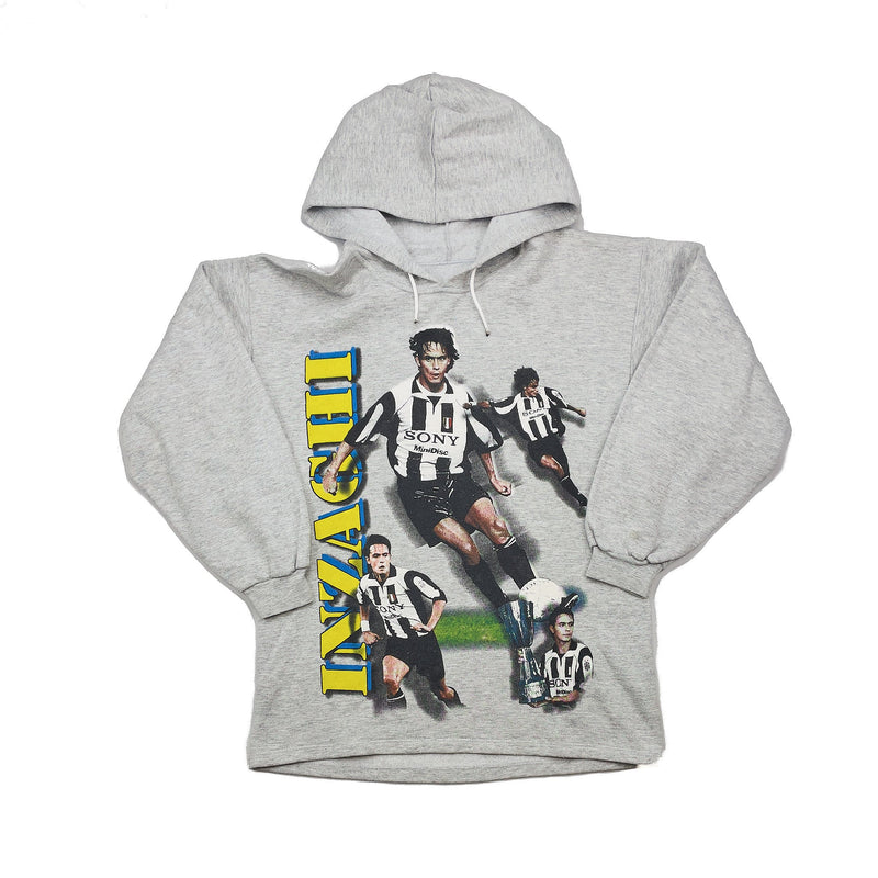 1999 Juventus Inzaghi #9 Hoodie (M) Bootleg