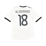 Camiseta de Alemania Klinsmann #18 (Talla S) Adidas, temporada 2010/11, local