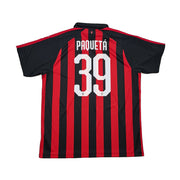 Camiseta de la primera equipación del AC Milan 2018/19 Paqueta #39 (XL) Adidas
