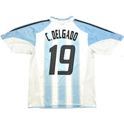 Camiseta de local 2004/05 Argentina C.Delgado #19 (M) Adidas