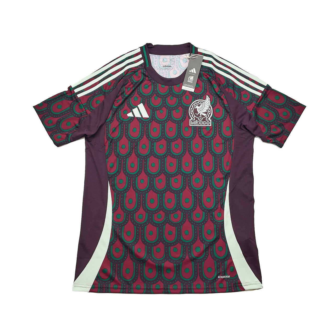 2024 Mexico *BNWT* Home Shirt (Multiple Sizes) Adidas - Cult Kits, Large / Mexico / 2024