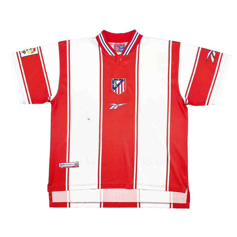 1999/00 Atletico Madrid Home Shirt (L) Reebok