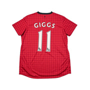 Camiseta de local del Manchester United 2012/13 Giggs #11 (XL.Mujer) Nike