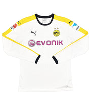 2015/16 Dortmund Burki #38 Camiseta GK *Preparada para partido + Firmada* (L) Puma