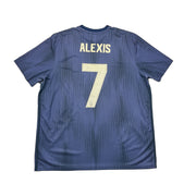Camiseta de visitante del Manchester United 2018/19 Alexis #7 (XXL) Adidas