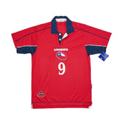 2000/01 Chile Zamorano #9 *BNWT* Camiseta de local (S) Umbro