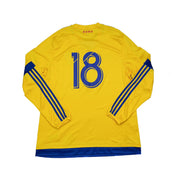 Camiseta de visitante de manga larga Adidas 2016/17 Colorado Rapids #18 *Player Issue* (XL)