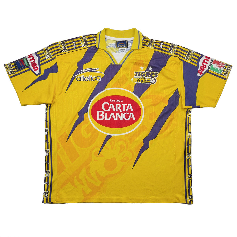 Camiseta de local Tigres UANL 1997/98 *firmada* (L) Atletica