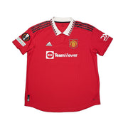 Camiseta de local auténtica 2022/23 Manchester United Sancho #25 *NUEVA CON ETIQUETAS* (XXL) Adidas