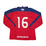 Camiseta de local de manga larga Brooks de Chile 2004/05 #16 *Player Issue* (L)