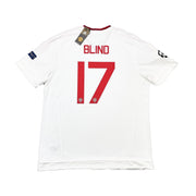 2015/16 Manchester United Blind #17 *BNWT* Camiseta de visitante auténtica C/L (XXL) Adidas