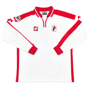 2002/03 Bari Neqrouz #5 Manga Larga *Issue de Partido* Camiseta Local (XL) Lotto