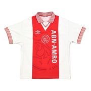 Camiseta de la primera equipación del Ajax 1995/96 (talla S) Umbro