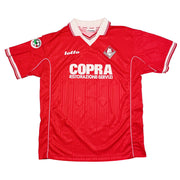 1998/99 Piacenza Vierchowod #5 *Preparada para Partido* Camiseta Local (XL) Lotto