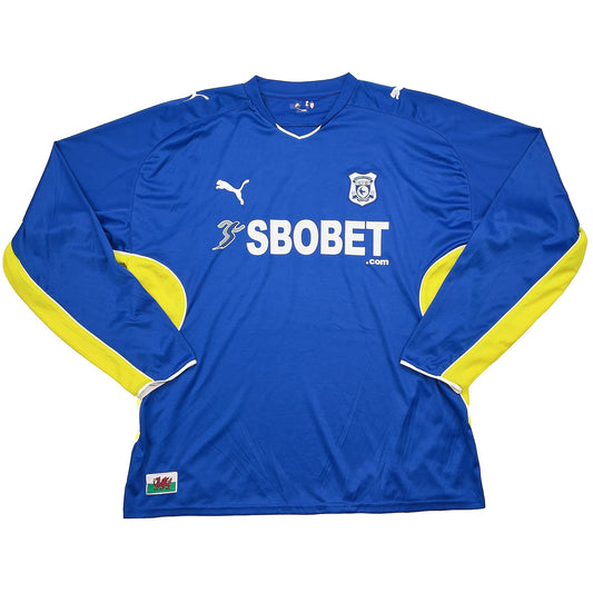 2009/10 Cardiff City L/S Home Shirt (XL) Puma