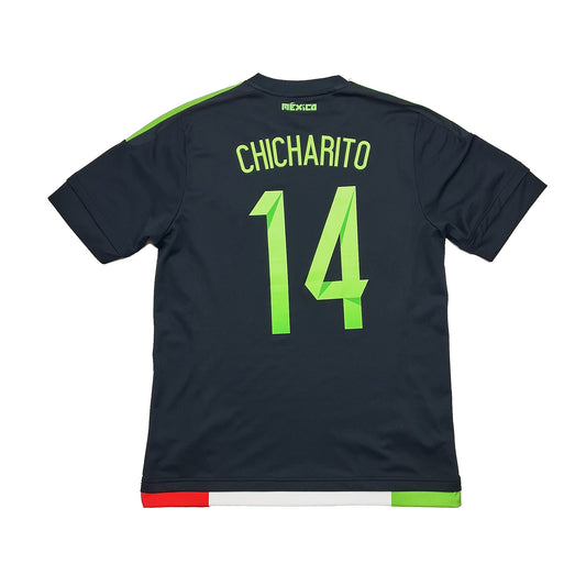 2015/16 MEXICO CHICHARITO #14 AWAY SHIRT (M) ADIDAS