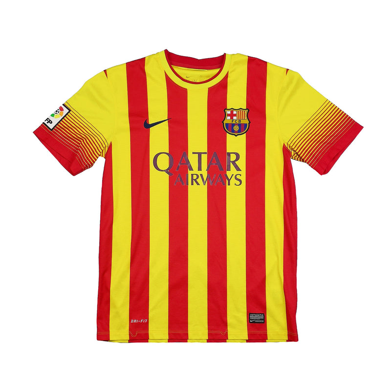 2013/14 Barcelona Messi #10 Away Shirt (M) Nike