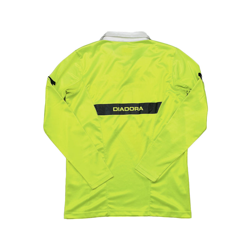 2011/12 Italy FIGC Referee L/S Shirt (S*) Diadora